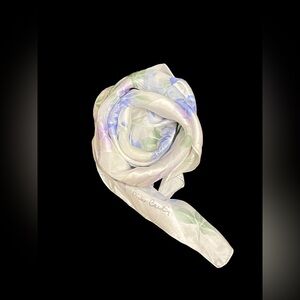 Pierre Cardin Paris 100% silk scarf 35 x 35 inches - Vintage Silk Scarf